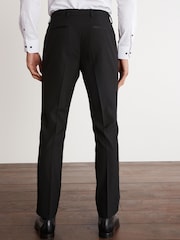 Black Tuxedo Suit: Trousers - Image 2 of 8