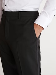 Black Tuxedo Suit: Trousers - Image 5 of 8