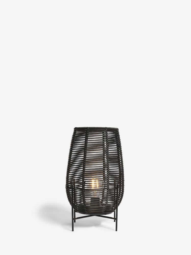 Black Solar Helsinki Outdoor Lantern Light - Image 5 of 5