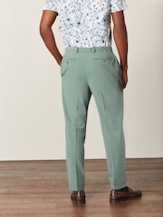 Green Relaxed Fit Motion Flex Stretch Suit: Trousers - Image 3 of 6