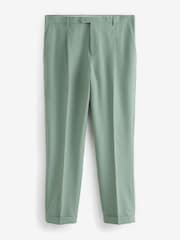 Green Relaxed Fit Motion Flex Stretch Suit: Trousers - Image 4 of 6