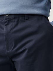 Navy/Charcoal Straight Fit Stretch Chino Shorts 2 Pack - Image 6 of 12