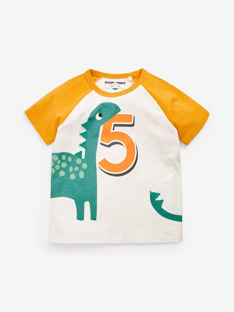 Safari 'I AM Birthday' Short Sleeve T-Shirt (12mths-6yrs) - Image 1 of 8
