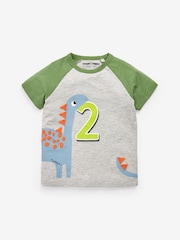 Safari 'I AM Birthday' Short Sleeve T-Shirt (12mths-6yrs) - Image 4 of 8