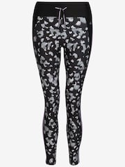 Black Animal Next Active Sports 7/8 Mid Rise Sculpting Leggings - Image 6 of 7