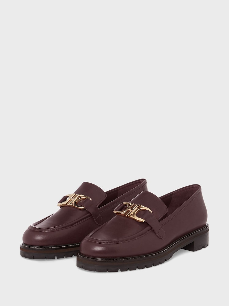 Hobbs Red Peyton Loafers - Image 5 of 5