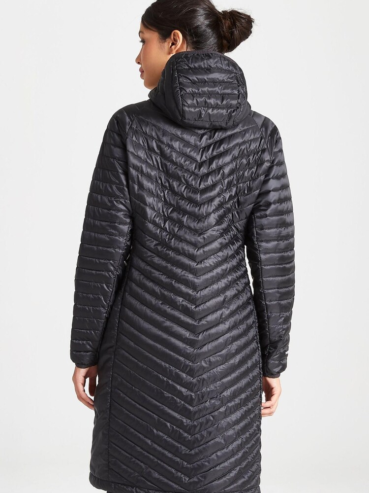 Craghoppers Black Expolite Long Hooded Jacket - Image 2 of 7