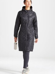 Craghoppers Black Expolite Long Hooded Jacket - Image 3 of 7