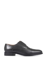 Черный - Обычный крой - Jones Bootmaker Matthew Leather Oxford Shoes - Image 2 of 7