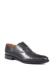 Черный - Обычный крой - Jones Bootmaker Matthew Leather Oxford Shoes - Image 4 of 7