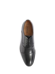 Черный - Обычный крой - Jones Bootmaker Matthew Leather Oxford Shoes - Image 5 of 7