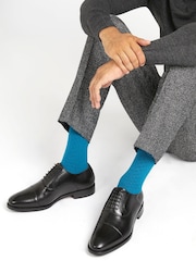 Черный - Обычный крой - Jones Bootmaker Matthew Leather Oxford Shoes - Image 7 of 7