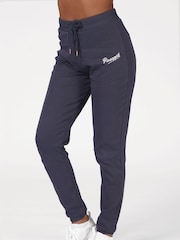 Gris - Pantalones de chándal pitillo retro para mujer 100% algodón de Pineapple - Imagen 1 de 4