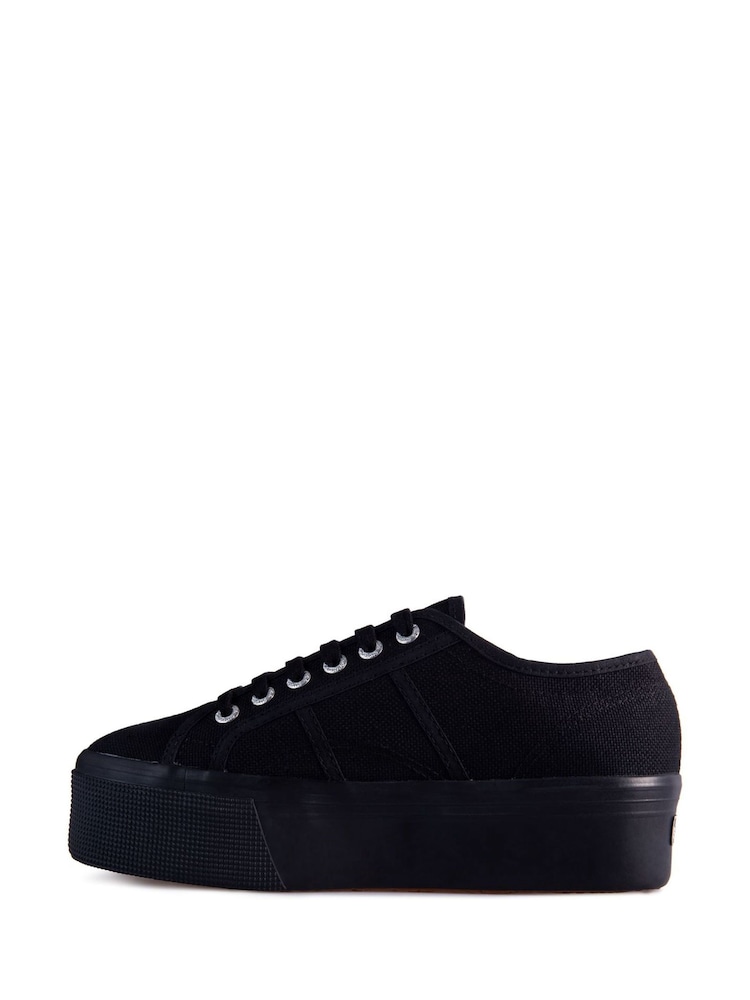 Парусиновые кроссовки на платформе Superga 2790 - Image 1 of 5