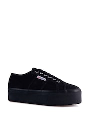Парусиновые кроссовки на платформе Superga 2790 - Image 3 of 5