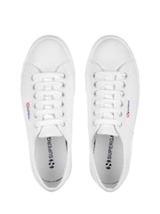 Superga White Canvas 2790 Flatform Trainers - Image 4 of 5