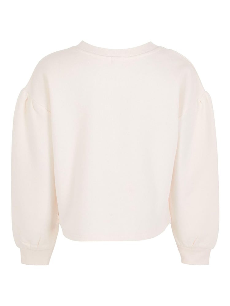 River Island Mini Filles Sass Queen 100% Coton Sweat Top - Image 2 of 3