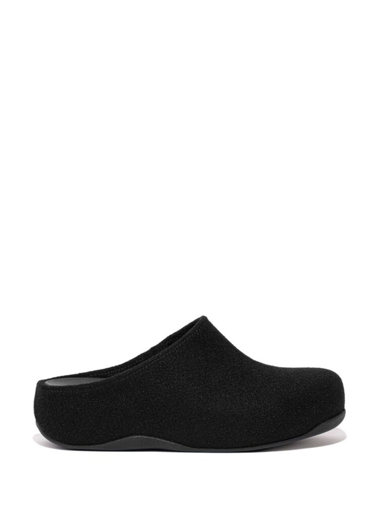 FitFlop Shuv Cushy Felt Clog Slippers - Image 1 of 3