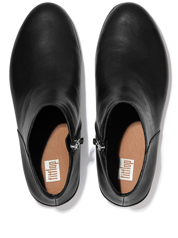 FitFlop Sumi Leather Ankle Boots - Image 2 of 2