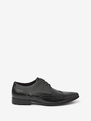 Black Brogue Shoes - Image 2 of 5