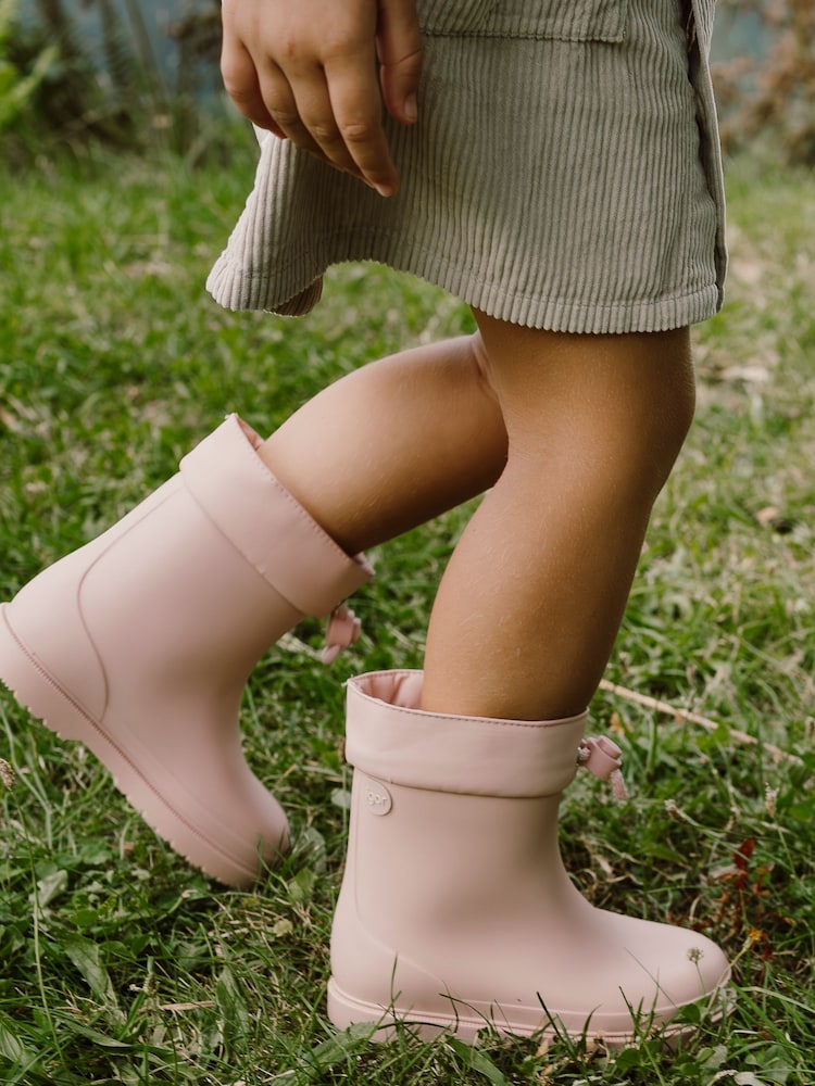 Бледно-розовый - Igor Waterproof Bimbi Euri Ankle Wellies - Image 1 of 5