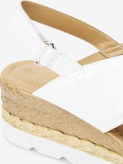 White Regular/Wide Fit Forever Comfort® Sports Cross Over Wedges - Image 6 of 6