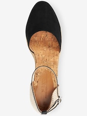 Black Regular/Wide Fit Forever Comfort® Closed Toe Wedges - Image 4 of 5