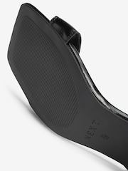 Black Regular/Wide Fit Forever Comfort® Simple Block Heel Sandals - Image 7 of 7