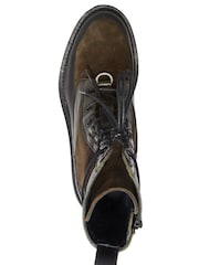 AllSaints Black Bexley Lace-Up Boots - Image 5 of 7