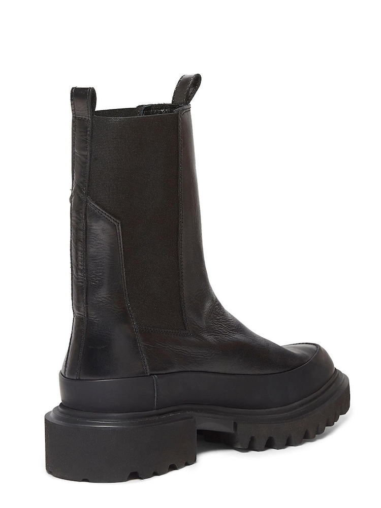 AllSaints Black Harlyn  Ankle Boots - Image 2 of 7