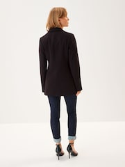 Black Tailored Fuller Bust Blazer - Image 2 of 5