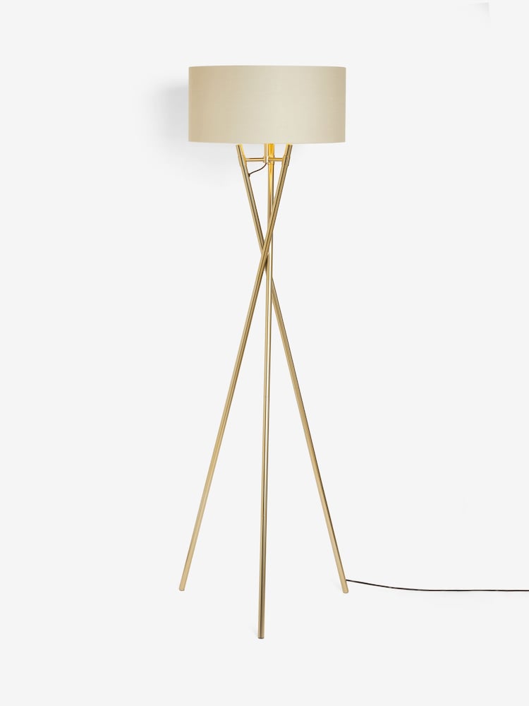 Champagne Gold Rico Floor Lamp - Image 6 of 6