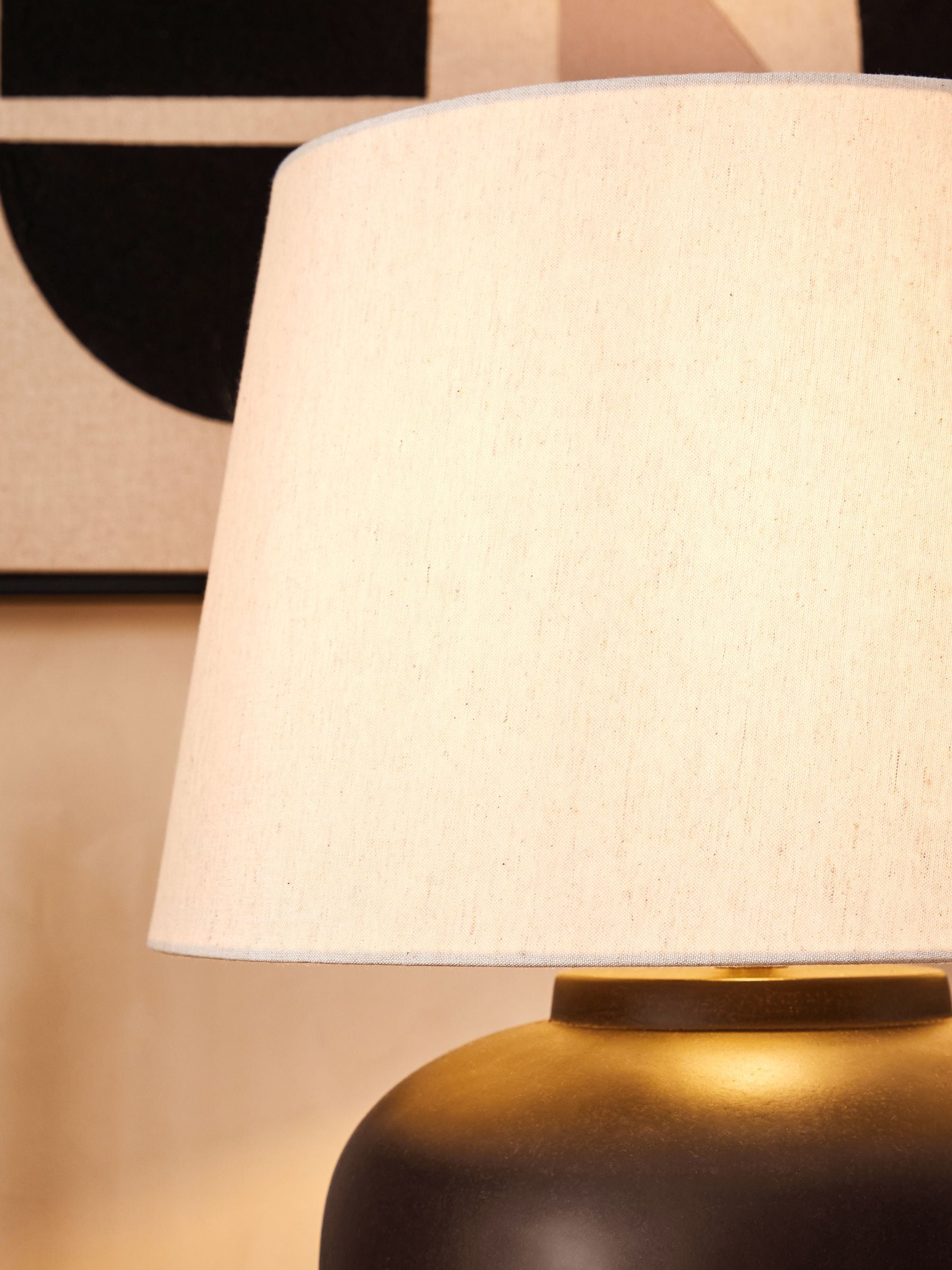 Lydford large table lamp top
