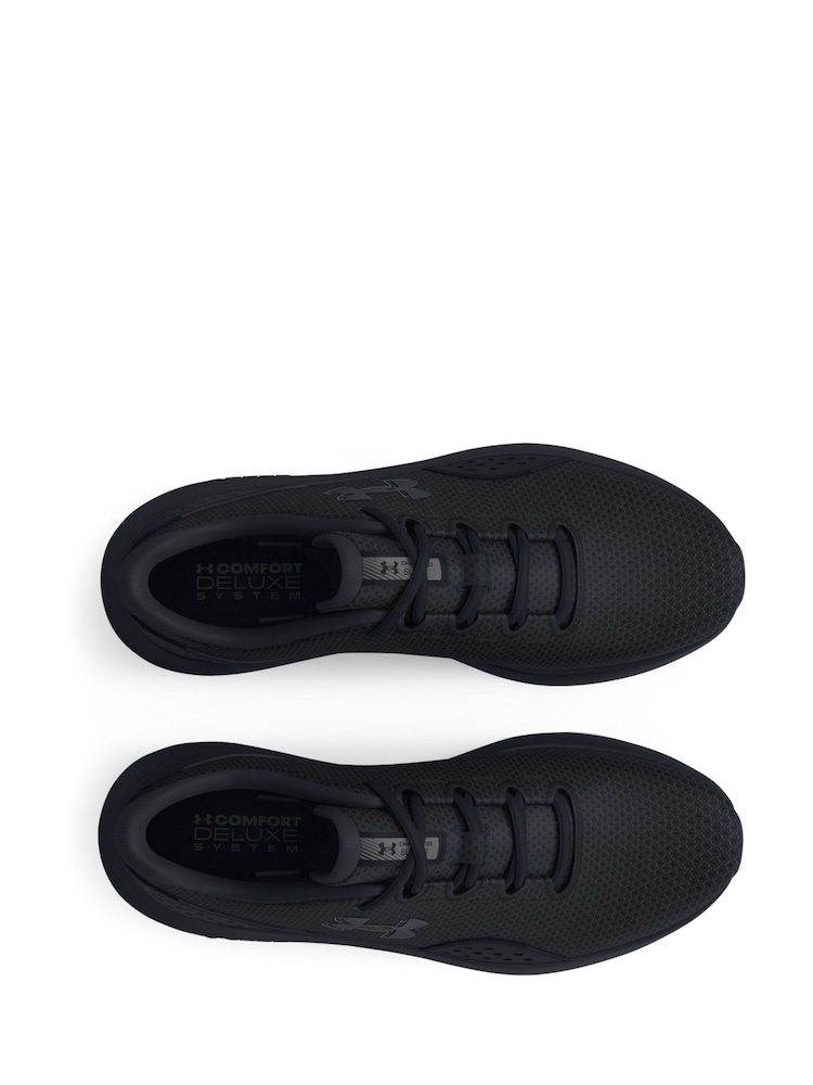 Under Armour Jet Black Surge 4 Trainers - Image 5 of 6