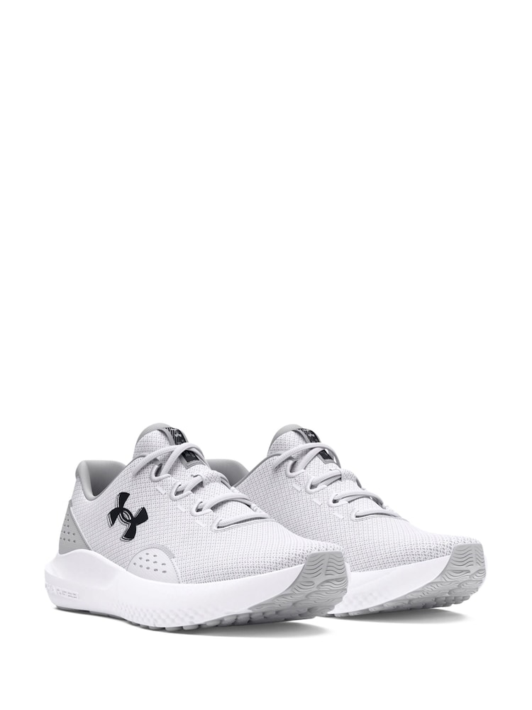 Under Armour Grey Surge 4 Trainers - Image 3 of 5