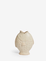 Natural Fish Shaped Ceramic Vase - Image 4 of 5