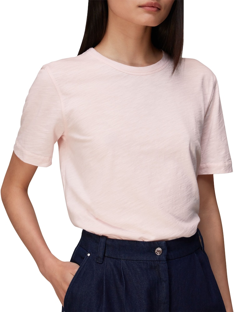 Whistles Emily Basic T-Shirt - Image 2 of 4