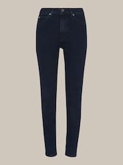 Whistles Blue Sculptured Skinny Jeans - Image 4 of 4
