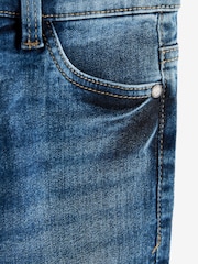 Blue Acid Wash Tapered Fit Stretch Jeans (3-16yrs) - Image 5 of 5