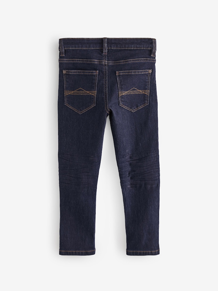 Blue Dark Skinny Fit Stretch Jeans (3-17yrs) - Image 2 of 3