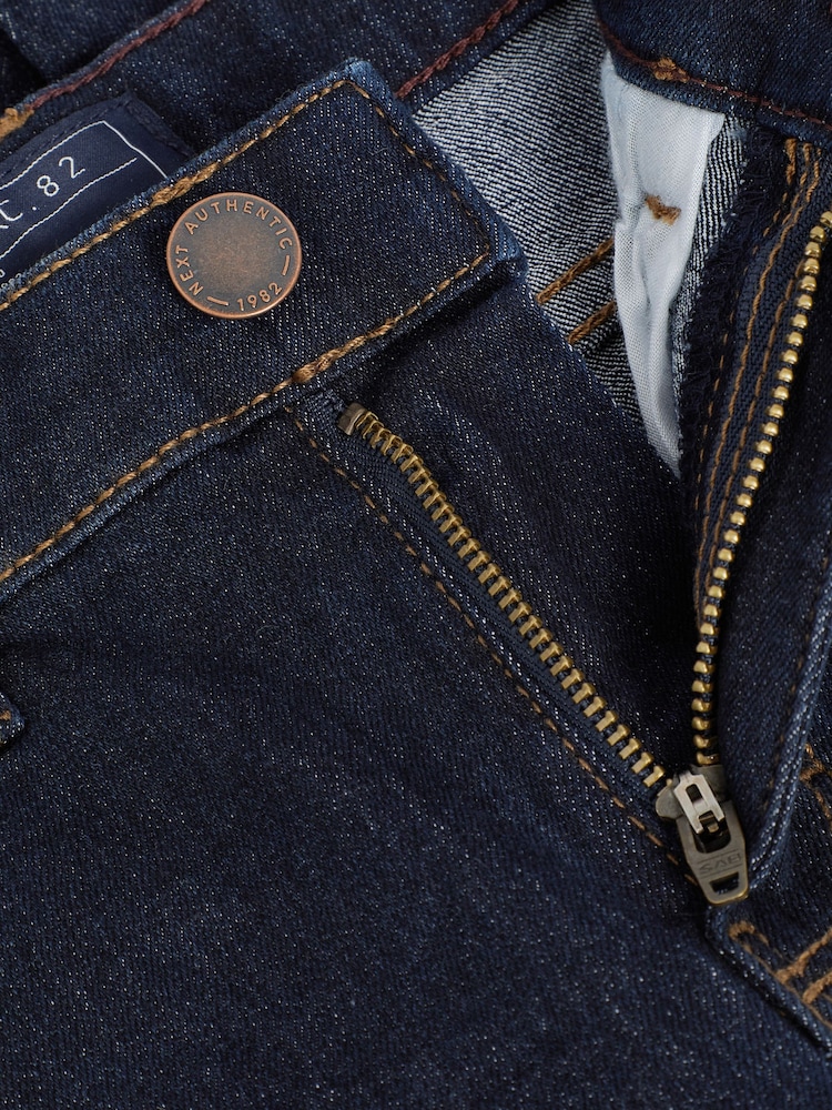 Blue Dark Skinny Fit Stretch Jeans (3-17yrs) - Image 3 of 3