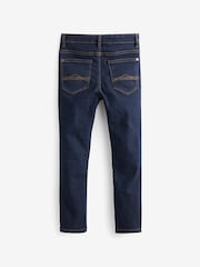 Blue Dark Super Skinny Fit Stretch Jeans (3-16yrs) - Image 3 of 4