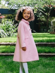 Trotters London Pink Classic Coat - Image 3 of 9