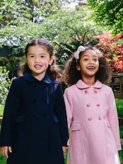 Trotters London Pink Classic Coat - Image 5 of 9