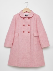 Trotters London Pink Classic Coat - Image 7 of 9