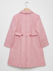 Trotters London Pink Classic Coat - Image 8 of 9