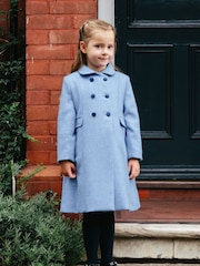 Trotters London Blue Classic Coat - Image 2 of 6