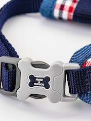 Blue Hugo & Hudson Blue Checked Dog Harness - Image 4 of 4