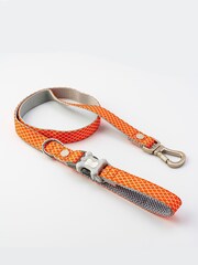 Orange Hugo & Hudson Orange Orange Geometric Dog Lead - Image 2 of 5