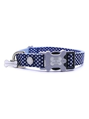 Blue Hugo & Hudson Blue Navy Star Dog Collar - Image 3 of 3